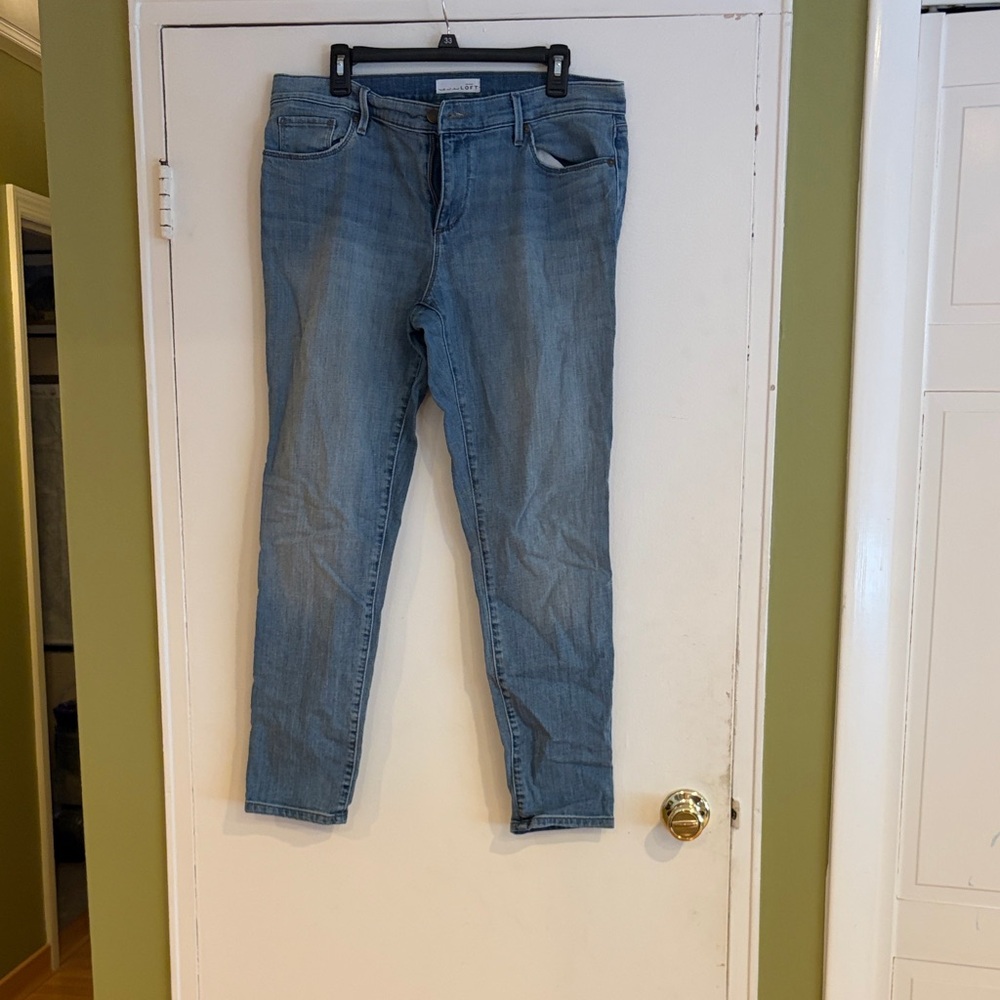 LOFT Light Blue Skinny Jeans